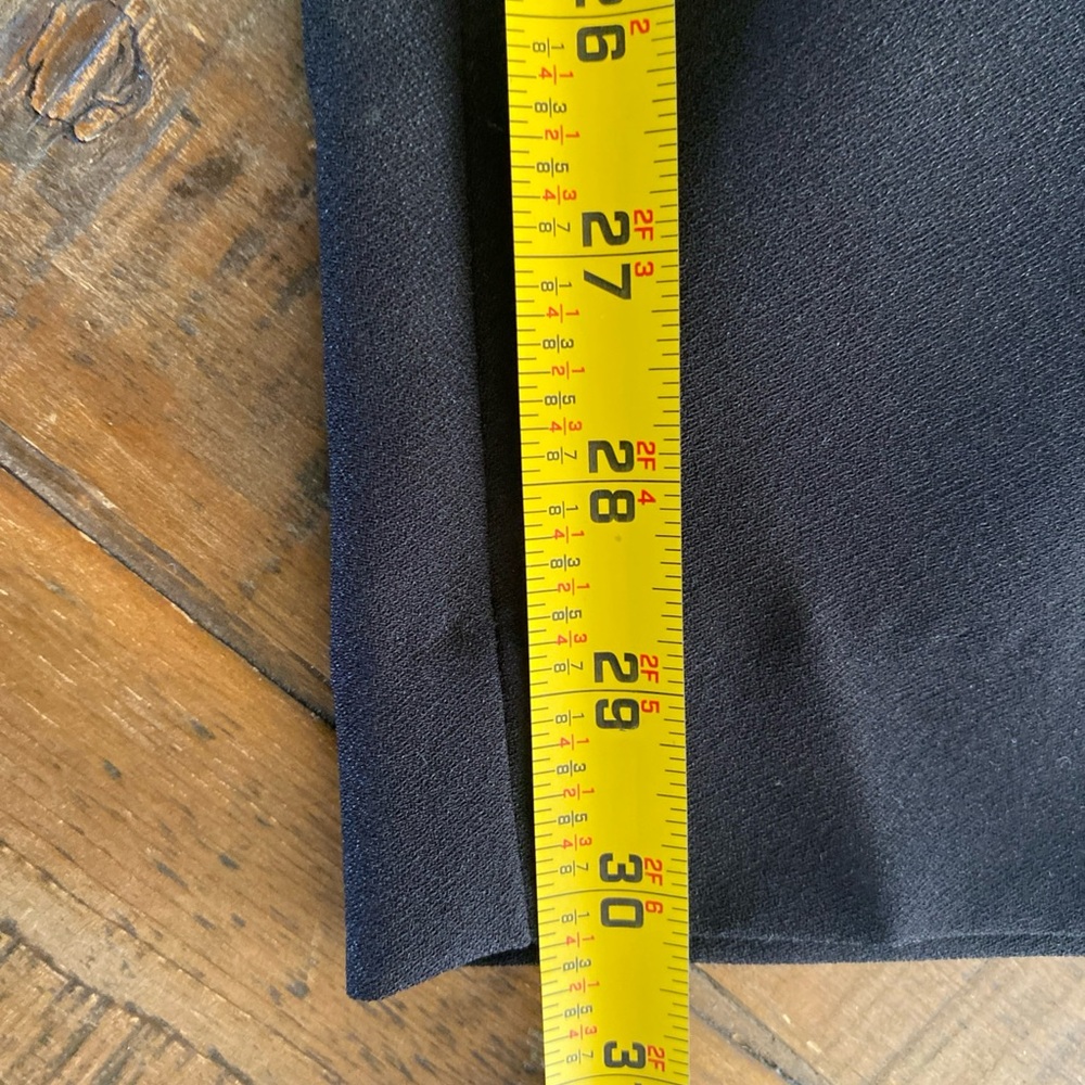 NEW Elizabeth and James High Rise Wide Leg Flowy Pull On Black Pants - Picture 8 of 9